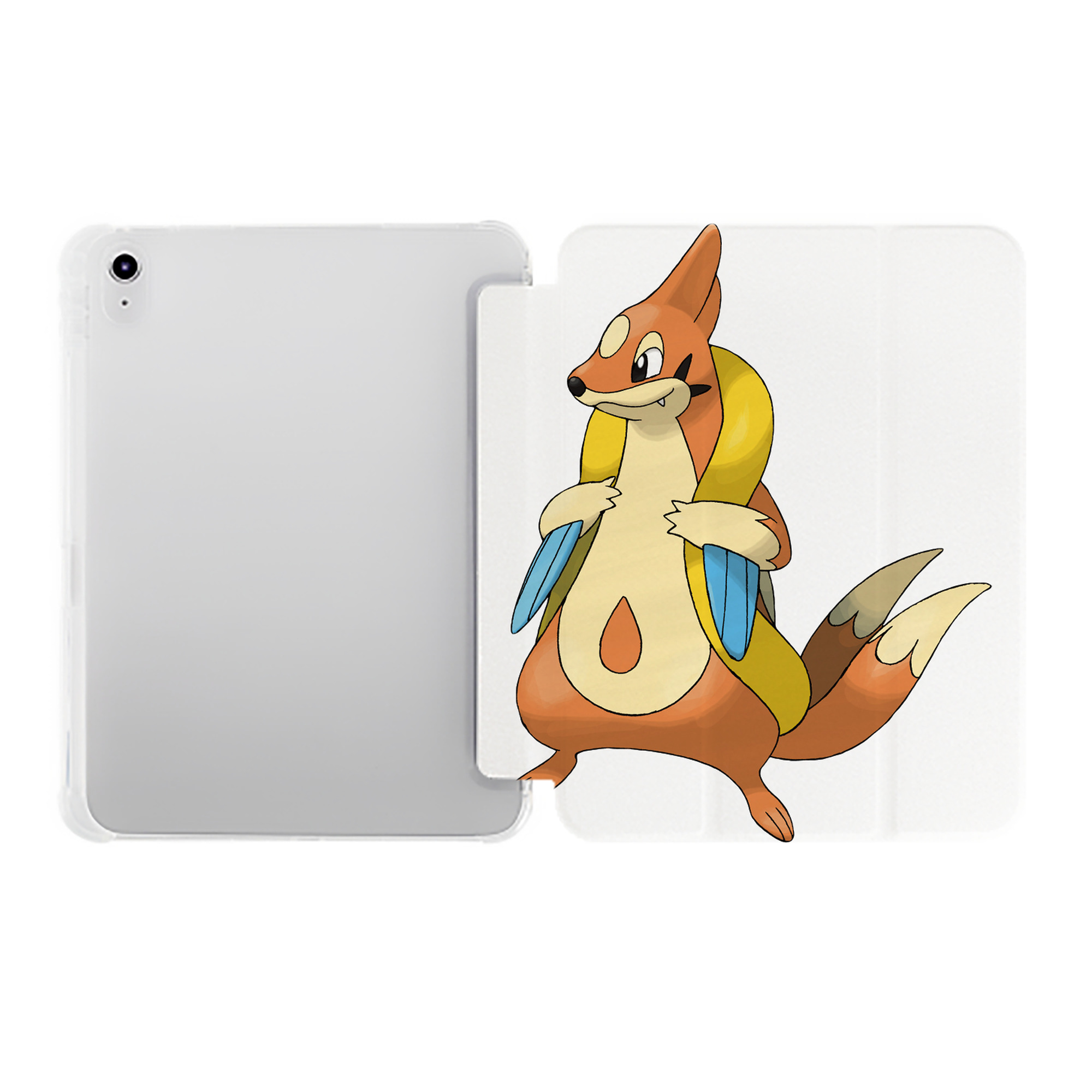 （画像用） ポケットモンスター Pokémon IPad ケース ペン収納付き 三つ折りスタンド PUレザー×シリコン 対応機種9.5/10.5/10.9インチ